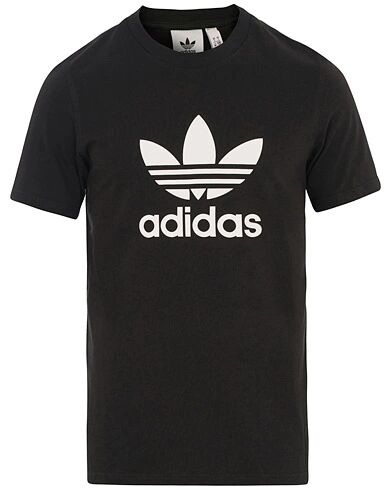 adidas Originals Trefoil Logo Crew Neck Tee Black men M Sort