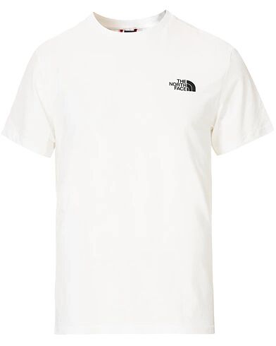The North Face Simple Dome Crew Neck Tee White men L Hvid