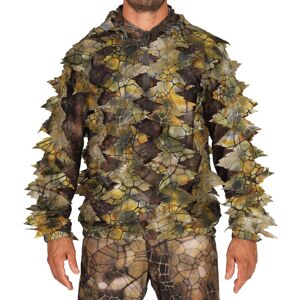 Chaqueta Caza Solognac 100 Hombre Camuflaje Halftone Impermeable Cálida