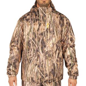 Chaqueta Caza Solognac 500 Silenciosa Impermeable Ligera Camuflaje Sigilo  Hombre