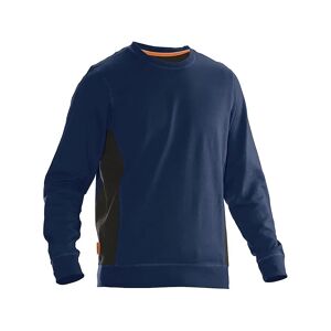 Leipold+Döhle Sudadera, azul oscuro y negro, talla M