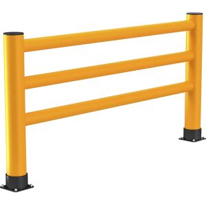 Ampere Rack Mammut Pasamanos, altura 1,1 m, longitud 2 m, amarillo tráfico