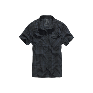 Brandit Camiseta  Roadstar Negro-Azul