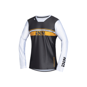 iXS Jersey de Cross  Trigger 2.0 Blanco-Antracita-Marrón