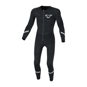 Macna Mono de Moto  Baselayer Summer Negro-Gris-Plateado