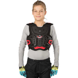 Leatt Peto  4.5 Junior Negro-Rojo