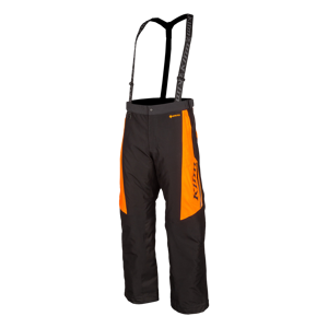 KLIM Pantalones de Nieve  Kaos Negro-Naranja Huelga