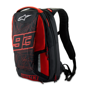 Alpinestars Mochila  MM93 Jerez V2 Negro-Rojo Brillante