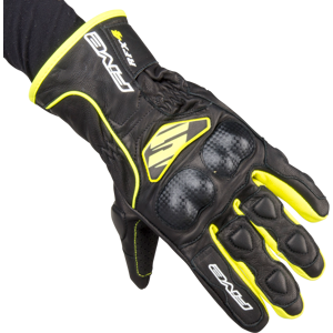 Five Guantes de Moto  RFX4 Negro-Amarillo Fluo