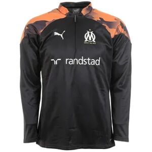 Puma OM TRG - Sudadera hombre black/rickie orange