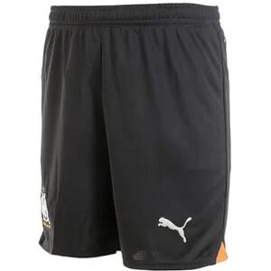 Puma OM SHORT - Short hombre black/rickie orange