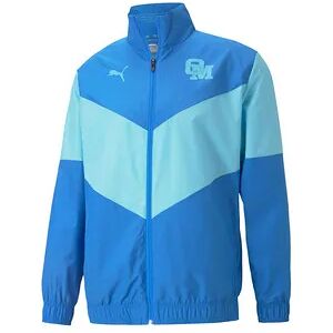 Puma OM 3RD PREMATCH 2021/2022 - Chaqueta hombre electric blue lemonade/blue atoll