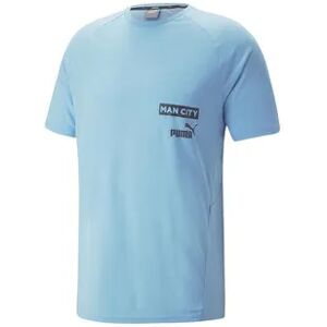 Puma MCFC CAS - Camiseta hombre team light blue/parisian night