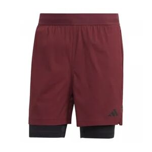 Adidas 2IN1 POWER WORKOUT - Short hombre shared/black/black