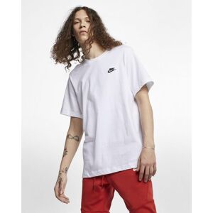 Camiseta Nike Sportswear Club Blanco y Negro Hombre - AR4997-101