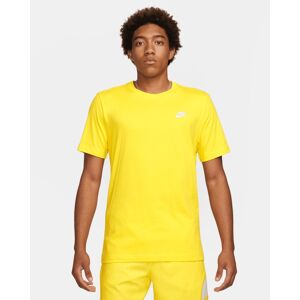 Camiseta Nike Sportswear Club Amarillo Claro Hombre - AR4997-718