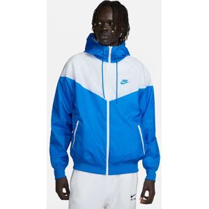 Chaqueta con capucha Nike Sportswear Heritage Essentials Azul Real y Blanco Hombre - DA0001-406