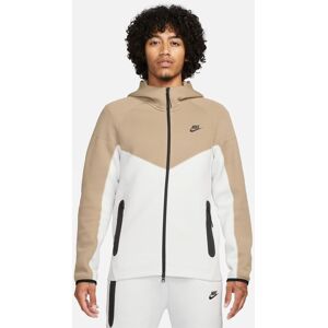 Sudadera con zip y capucha Nike Sportswear Tech Fleece Beige y Blanco Hombre - FB7921-121