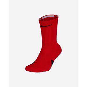 Calcetines de basket Nike Elite Crew Rojo y Negro Unisex - SX7622-657