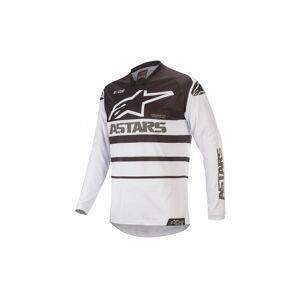 Camiseta Alpinestars Racer Supermatic Blanco Negro  3761520-21