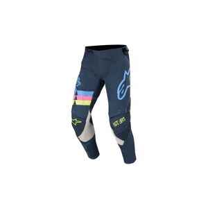 Pantalón Alpinestars Techstar Venom Navy Aqua Pink Fluo  3720020-7639