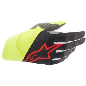 Guantes Alpinestars Dune Negro Amarillo Fluor  3562521-1533