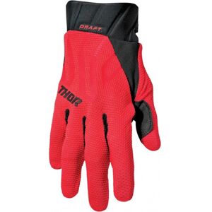 Guantes Thor Draft Rojo Negro  33306788