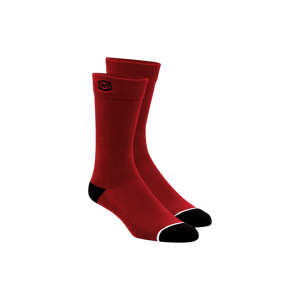 Calcetines 100% Solid Rojo  34310610