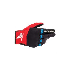 Guantes Alpinestars Honda Copper Negro Rojo  3568321-1317