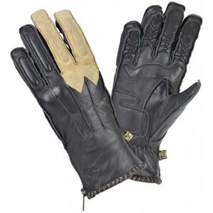 BY CITY Guantes Invierno ByCity Winter Piel Beige Negro  1000074XS