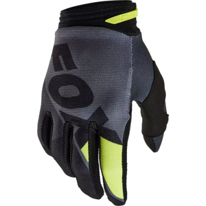 Guantes Fox 180 Xpozr Negro Amarillo  30269-052