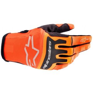 Guantes Alpinestars Techstar Hot Naranja Negro  3561023-411