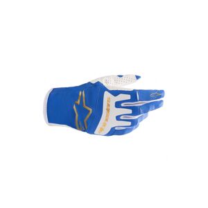 Guantes Alpinestars Techstar Ucla Azul Brushed Oro  3561023-7265