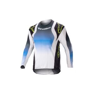 Camiseta Alpinestars Niño Racer Push Nightlife Ucla Azul Blanco  3730823-9702