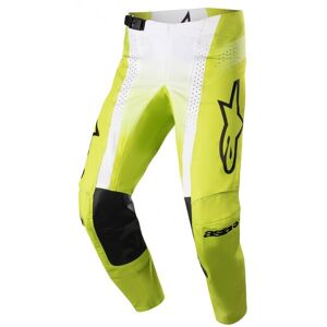 Pantalón Alpinestars Techstar Push Amarillo Fluor Blanco  3720823-552