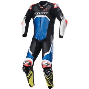 Mono Alpinestars Gp Tech V4 1 Pc Negro Azul Amarillo  3156822-1075