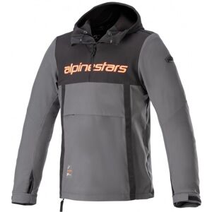 Sudadera Alpinestars Sherpa Negro Gris Rojo Fluor  4208123-1134