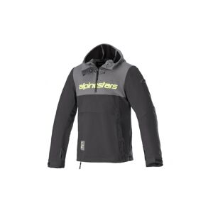 Sudadera Alpinestars Sherpa Gris Negro Amarillo Fluor  4208123-9151