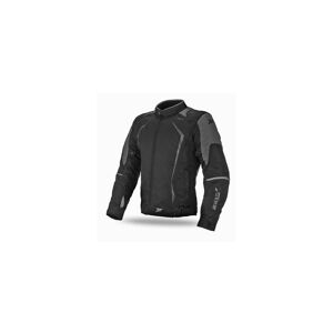 Chaqueta Seventy Sd-Jr47 Invierno Racing Negro Gris  SD21047024