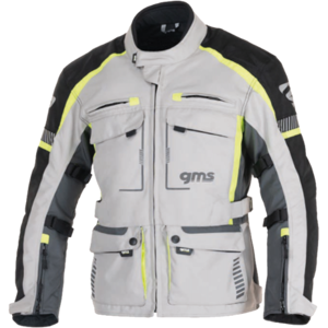 Chaqueta Gms Everest Gris Negro Amarillo  ZG55010-835