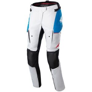 Pantalón Alpinestars Honda Stella Andes V3 Drystar Gris Azul Rojo Brillo