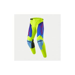 Pantalón Alpinestars Racer Hoen Amarillo Fluor Azul Marino  3721324-525