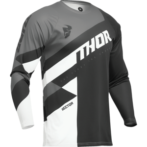 Camiseta Thor Sector Checker Negro Gris  29107580