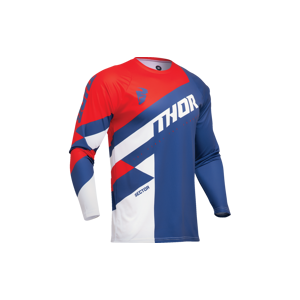 Camiseta Thor Sector Checker Azul Marino Rojo  29107603