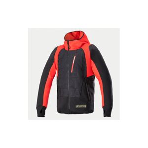 Chaqueta Alpinestars Mo.St.Eq Hybrid Hooded Negro Rojo  4201824-1463