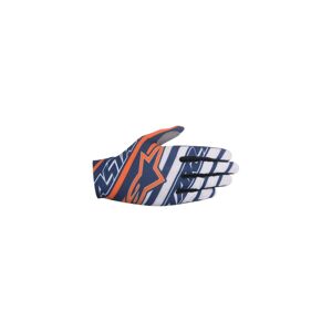 Guantes motocross Alpinestars dune gloves azul marino turquesa naranja 2016  356