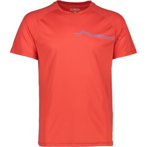 Cmp man t-shirt camiseta montaña manga corta hombre Rojo (50)