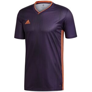 Adidas - Camiseta Tiro 19 m/c, Unisex, Legend Purple-True Orange, 116