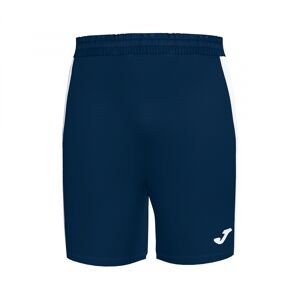 Joma - Pantalón corto Academy III Maxi, Unisex, Marino-Blanco, 4XS-3XS