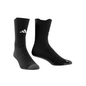 Adidas - Calcetines Football Cushion (1 Par), Unisex, Black-White, L